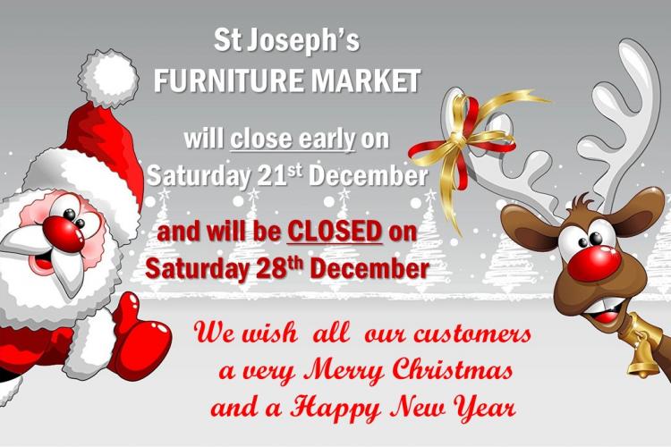 Furniture Market Christmas Closures