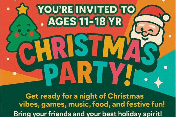 Youth Christmas Party 18 December